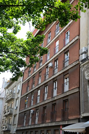 Façade de l’hébergement
