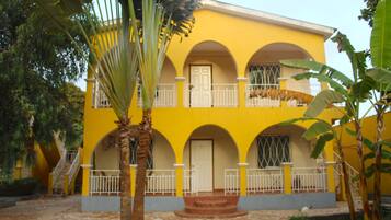 Fassade der Unterkunft