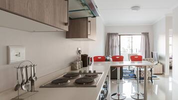 Microwave, oven, toaster, highchair