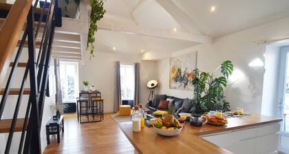 Duplex Elegant avec rooftop et jacuzzi privé