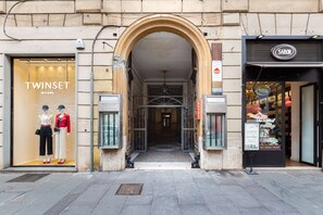 Façade de l’hébergement