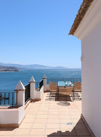 Drink your morning coffee with the most beautiful views of the Mediterranean