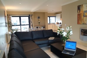 TV, video games, stereo - Cuirt na Coiribe 4 bedroom Apartment (sleeps 5) (Galway)