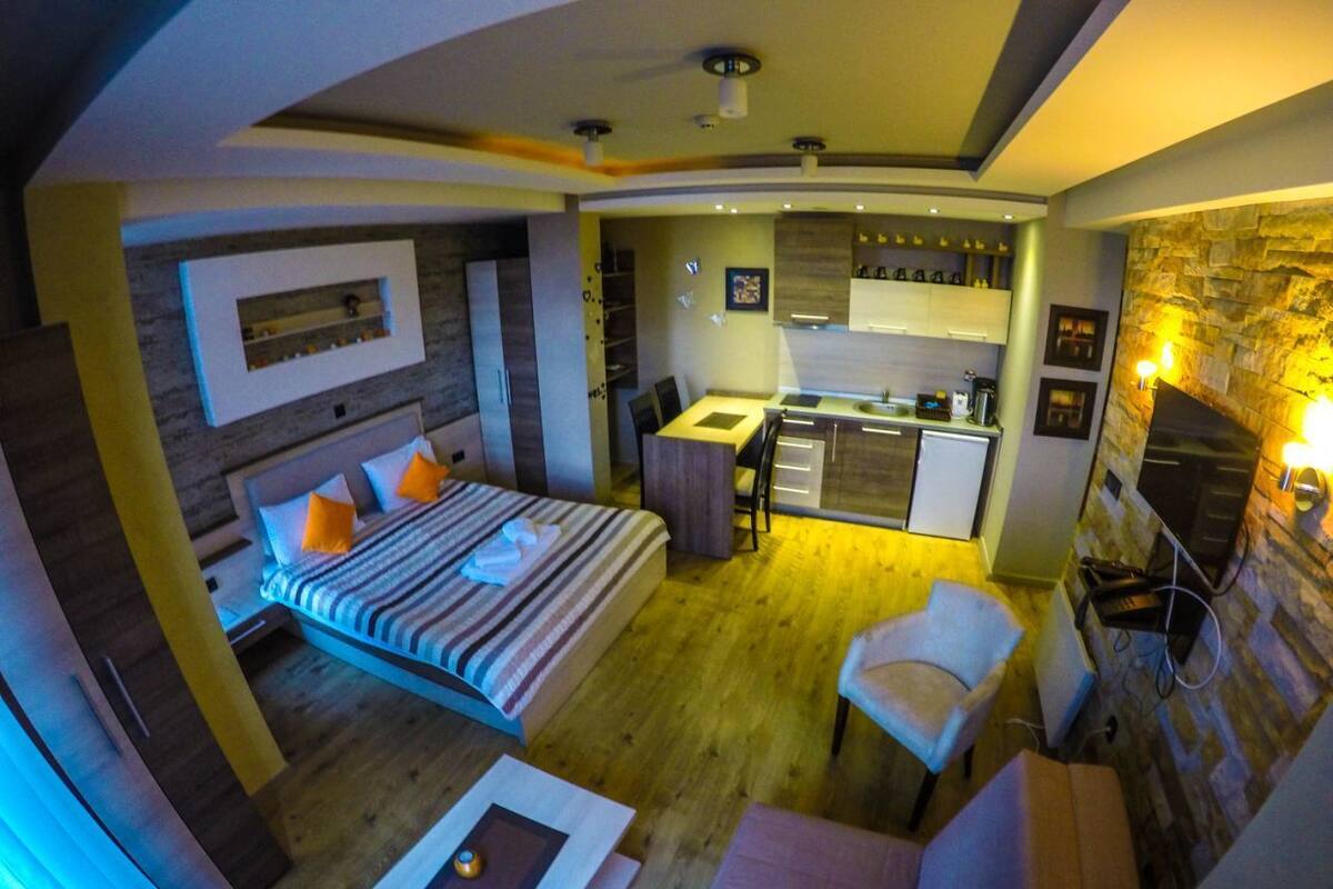 Studio, Mountain View | Soundproofing, WiFi (free), individually decorated