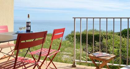 Renovierte 2-Zimmer-Wohnung, 4 Betten, Meerblick, WiFi, Parkplatz, Banyuls-sur-Mer