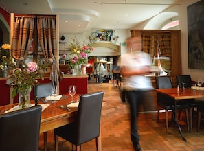 Der serveres morgenmad, frokost og aftensmad