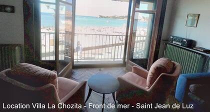 Mieten Sie Strandhaus mit Blick auf die Bucht von St. Jean de Luz, Villa la Chozita