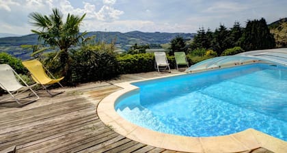 GĂźte 75mÂČ avec terrasse, nature et VTT
