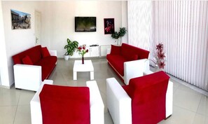 Sala de estar en el lobby