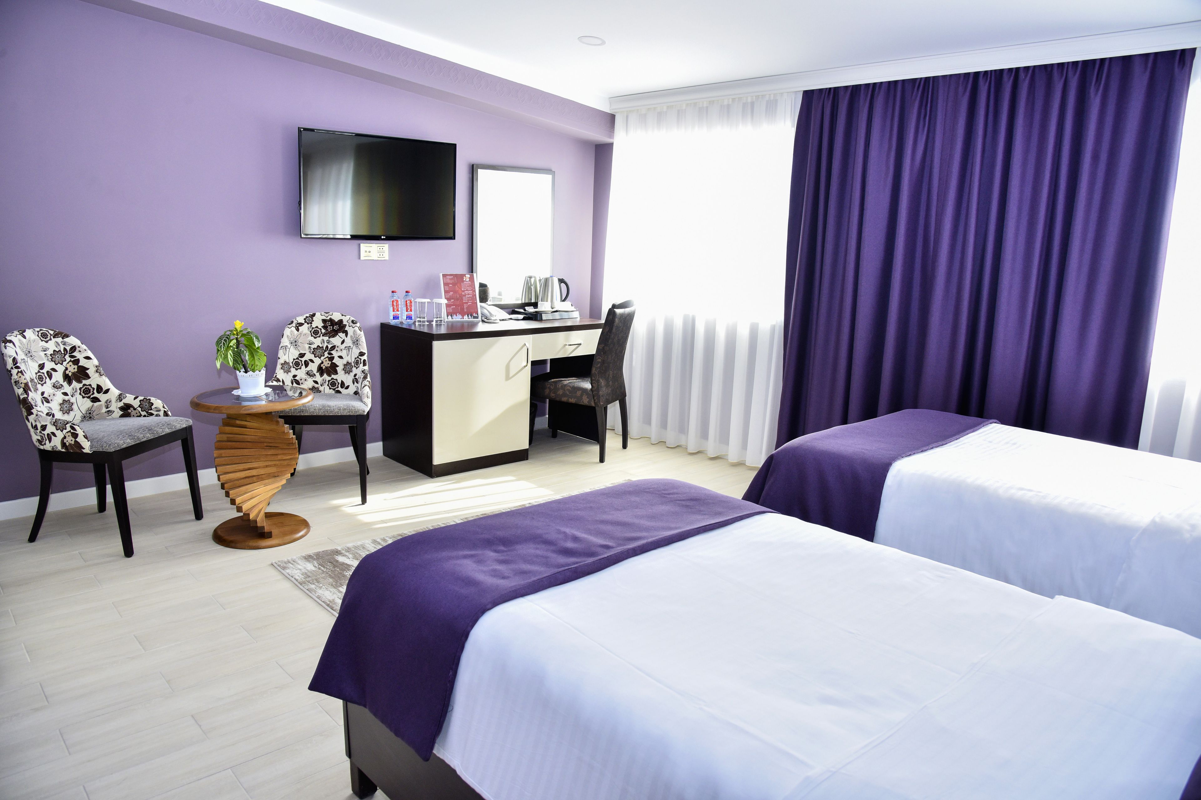 standard double or twin room | in-room safe, desk, iron/ironing board, free cots/infant beds