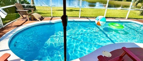 Uppvärmd pool