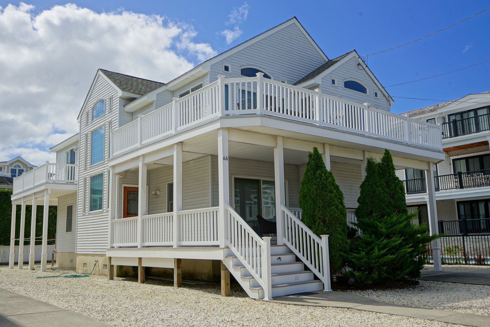 This 4 bedroom, 3 bath home is just steps from one of Avalon's beautiful beaches!