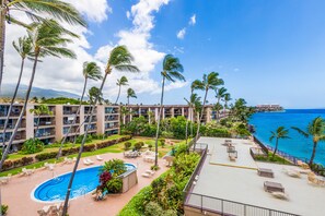 Outdoor pool - BARGAIN rates! FULL ocean & coast views. Read guests' reviews and book today! (Lahaina)