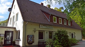 Fassade der Unterkunft