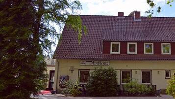 Fassade der Unterkunft