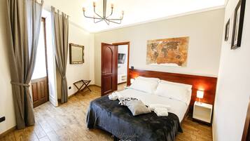 2 chambres, matelas mémoire de forme, coffres-forts dans les chambres