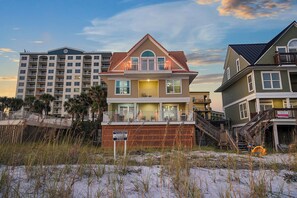 Exterior - Emerald Belle - Gulf Front Home with Ocean Views & Spacious Deck (Miramar Beach)
