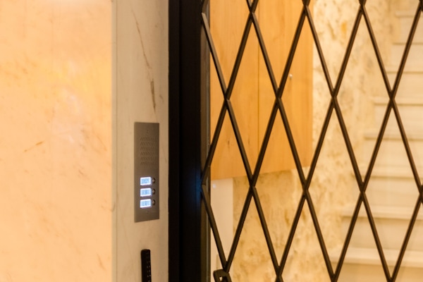 Entrada de la propiedad