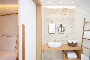 Apartamento de diseño (B) | Baño | Ducha y cabezal de ducha tipo lluvia