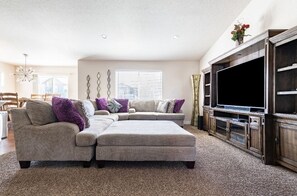 Smart TV, video games, DVD player, books