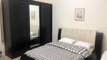 Basic Double or Twin Room, Multiple Beds | Free WiFi, bed sheets