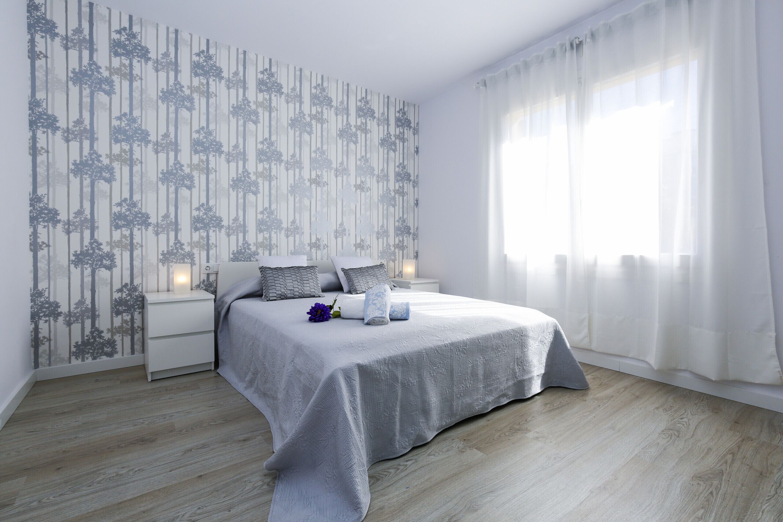 2 habitaciones, wifi gratis y ropa de cama 