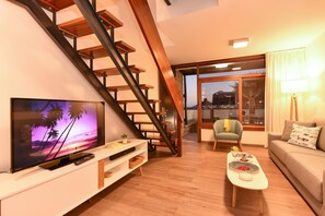 Living area - Morea Suites 3 by VillaGranCanaria (Puerto Rico)