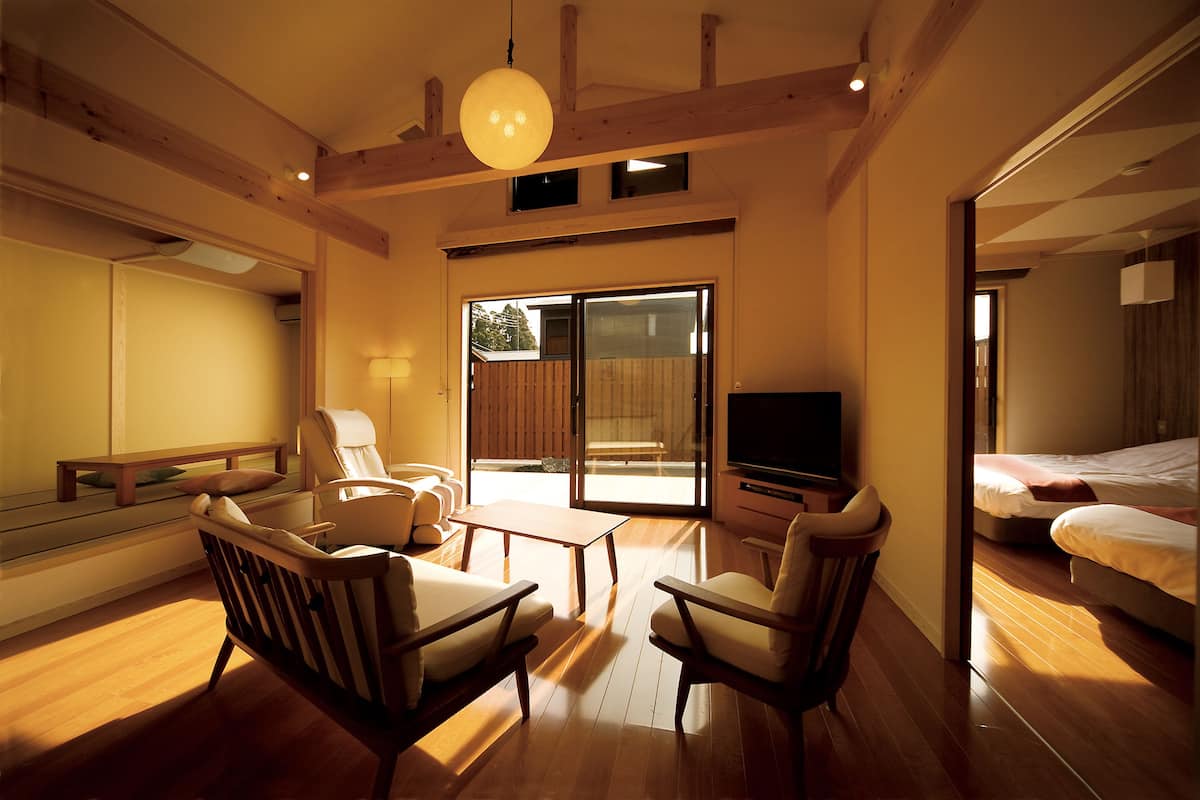 Japanese-Style House Annex - Sasa | 1 bedroom, down comforters, in-room safe, desk