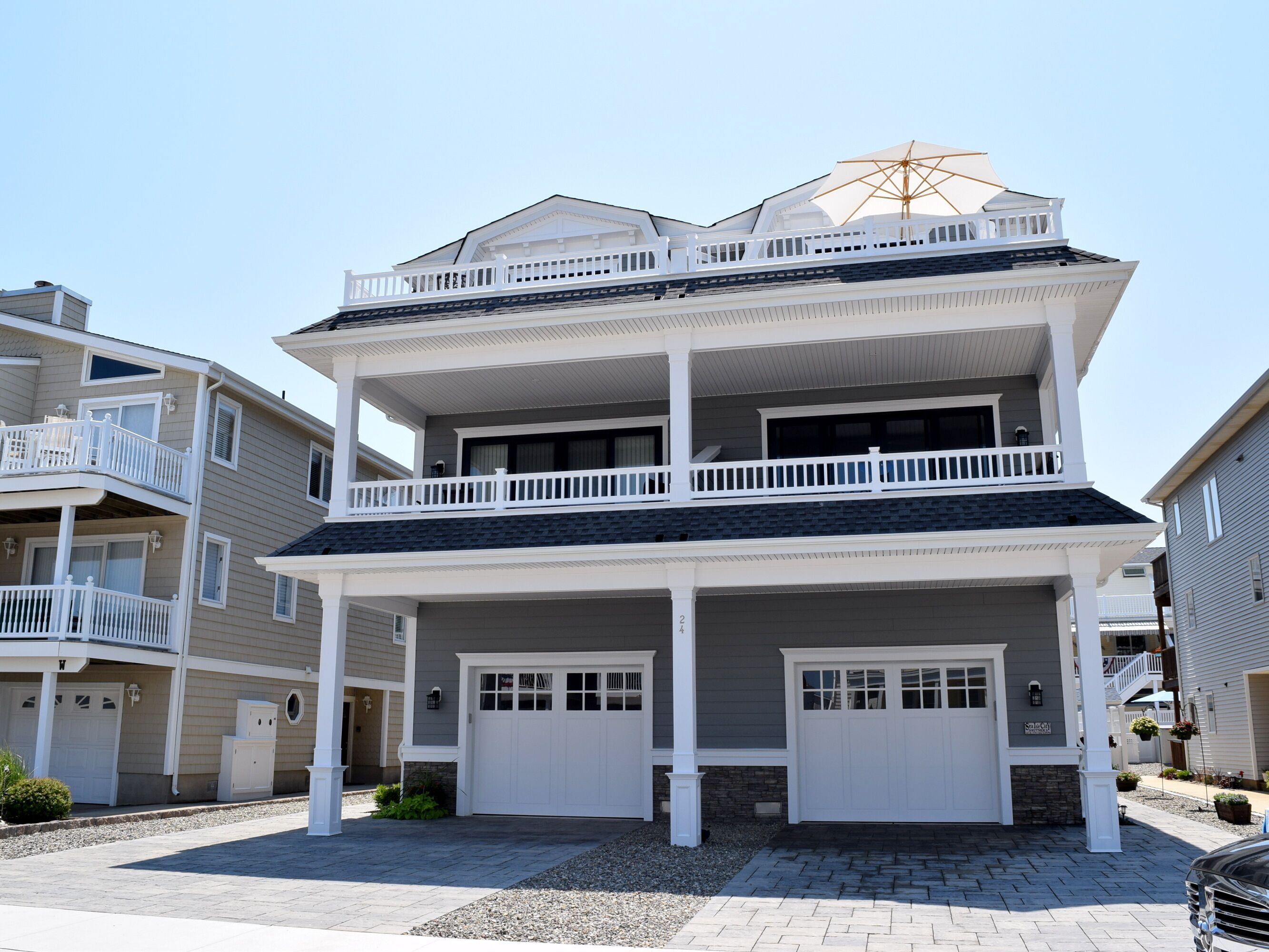 True beach block....NO STREETS TO CROSS. 6th house from one of the nicest beaches in Sea Isle City.
