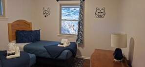 2 habitaciones, escritorio, wifi gratis y ropa de cama 