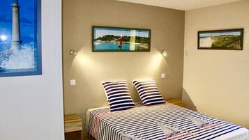 2 quartos, ferros/tábuas de passar roupa, Wi-Fi de cortesia