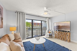 TV, Netflix, streaming services - Sleek & Serene | Brand-New Scandinavian Beachfront Escape! (Cocoa Beach)