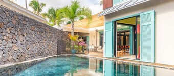 La Musarde, storslået villa med swimmingpool tæt på stranden Boucan Canot