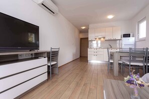 Interior - Holiday apartment mit Klimaanlage und Meerblick (Baška)