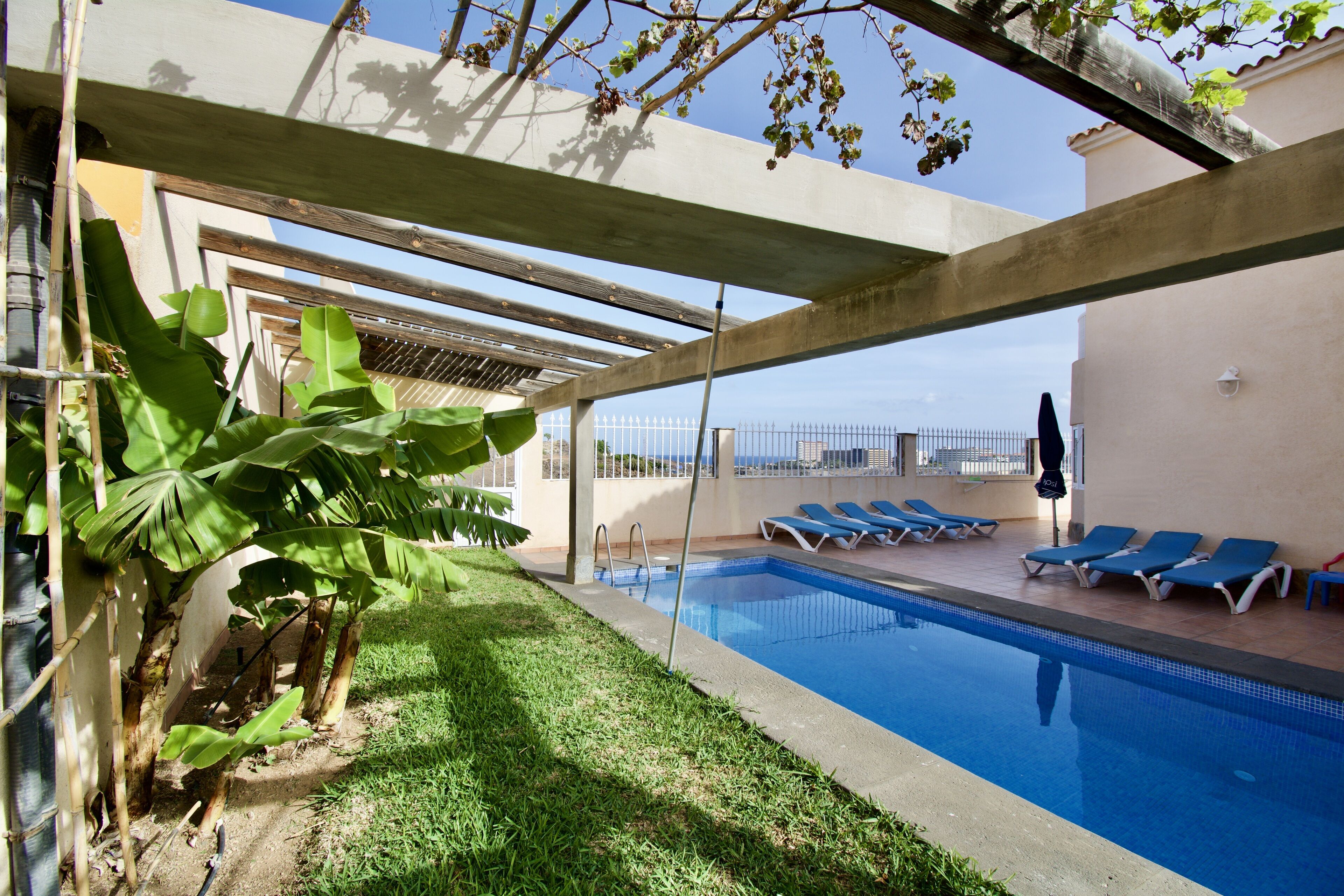 Alberca al aire libre 