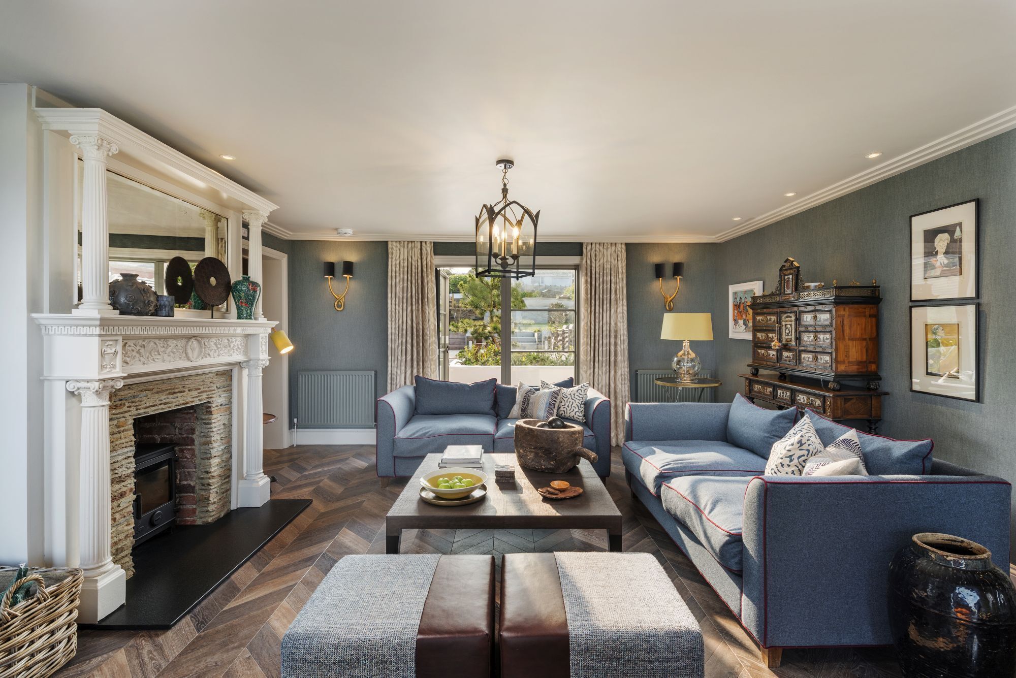 Smart-tv och en stereo