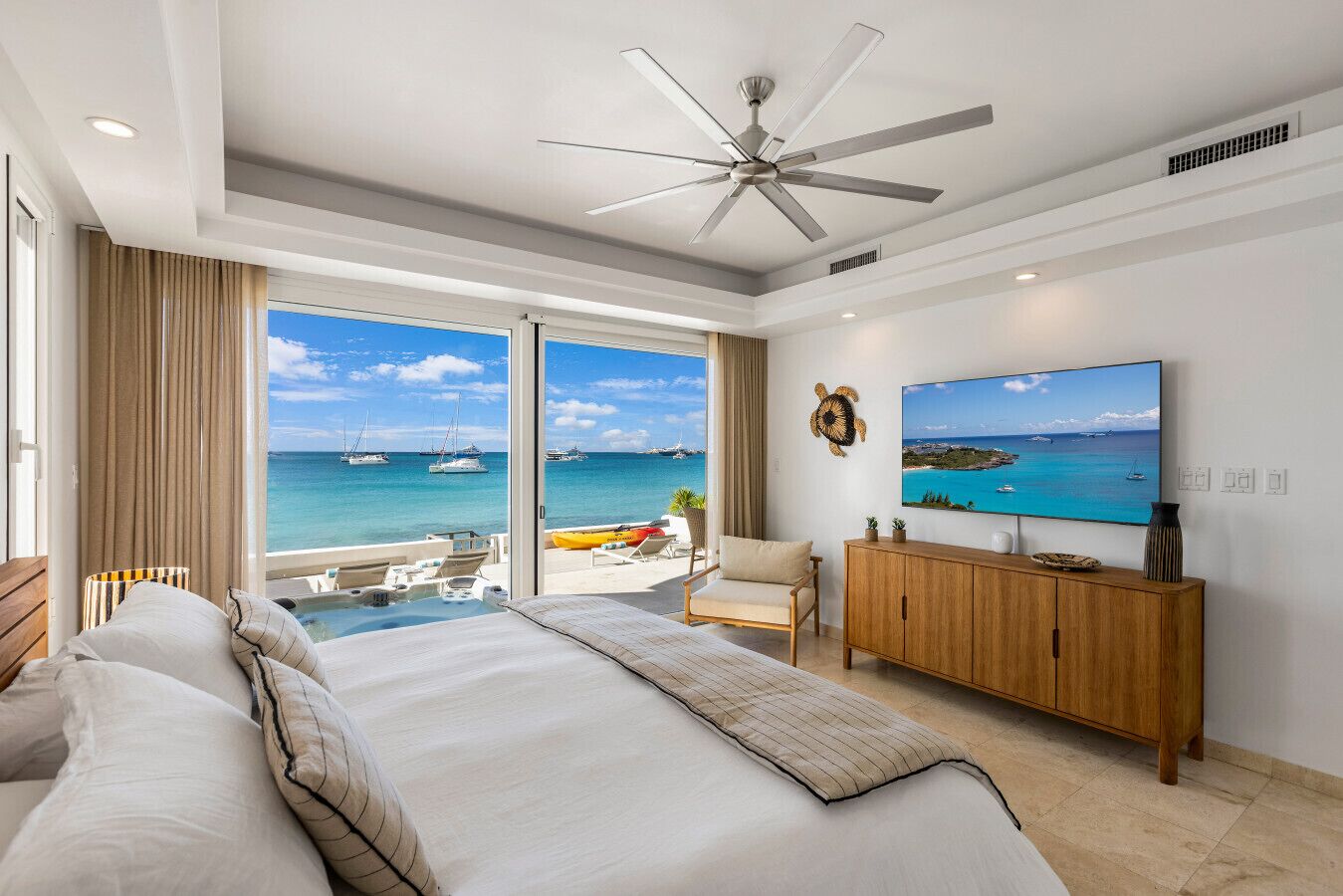 2 多间卧室、熨斗/熨衣板、免费 WiFi、床单