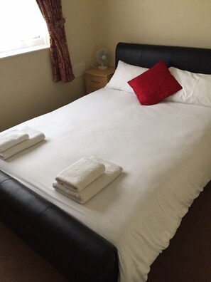 2 dormitorios, ropa de cama, accesible en silla de ruedas