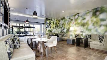 Sala de estar en el lobby
