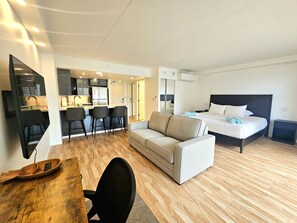 1 Schlafzimmer, Bügeleisen/Bügelbrett, kostenloses WLAN, Bettwäsche