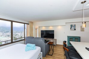 1 bedroom, iron/ironing board, internet, bed sheets