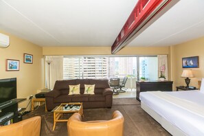 1 chambre, fer et planche à repasser, Wi-Fi gratuit, draps fournis