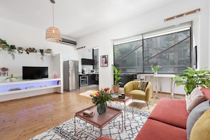 Appartement | Aire de séjour | Téléviseur à écran plat, Netflix