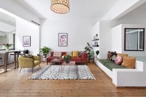 公寓 | 客廳 | 平面電視、Netflix