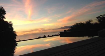 Luxury Villa Overlooking the Caribbean Sea