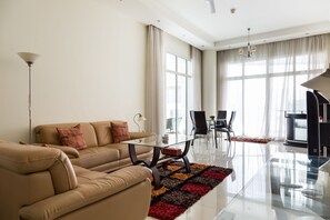 Deluxe appartement | Woonruimte