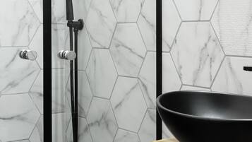 Economy Double Room, 1 Double Bed | Bathroom shower