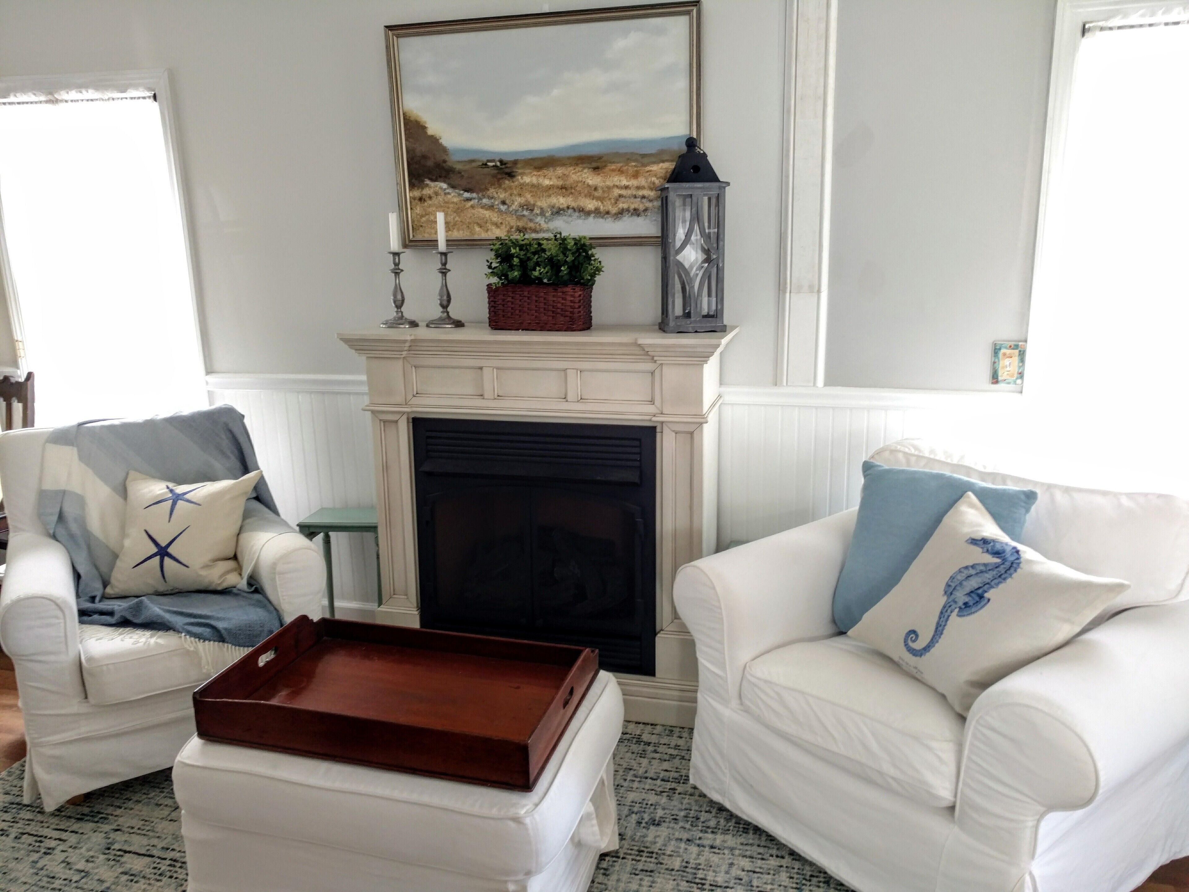 Smart TV, chimenea, videojuegos y reproductor de DVD 