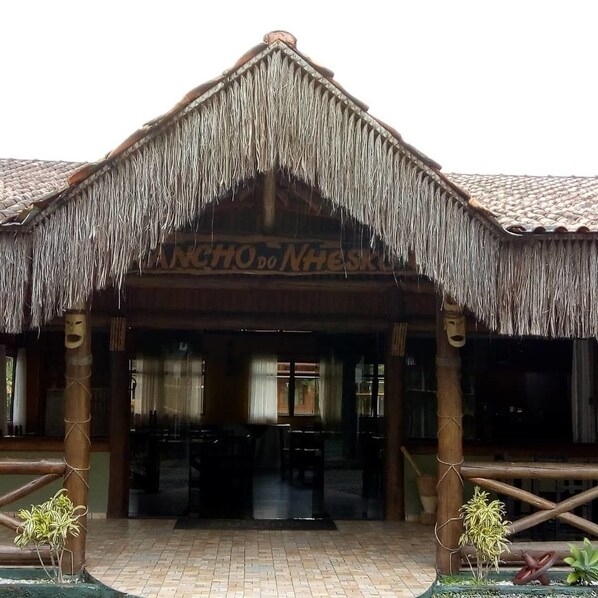 Voorkant van accommodatie