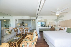 1 habitación, tabla de planchar con plancha, wifi gratis y ropa de cama 